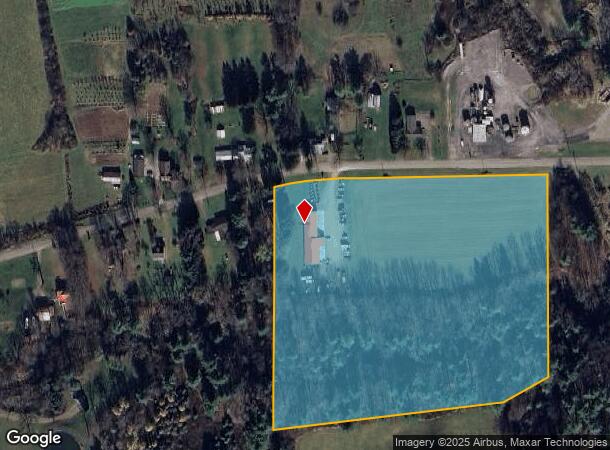 5685 Tuckers Corners Rd, Belmont, NY Parcel Map