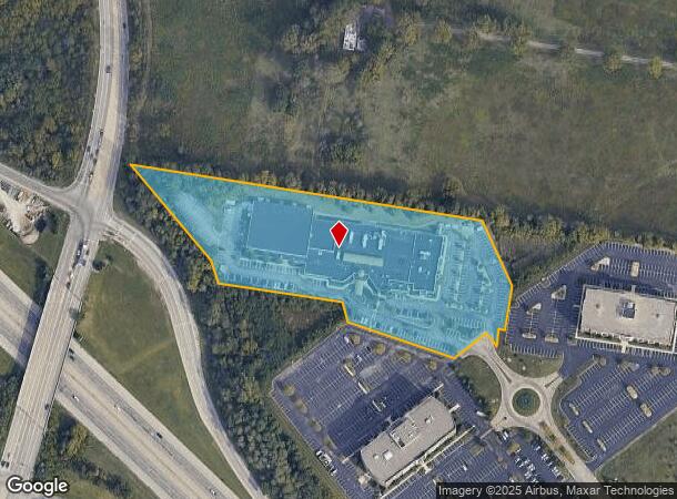  500 E Business Way, Cincinnati, OH Parcel Map