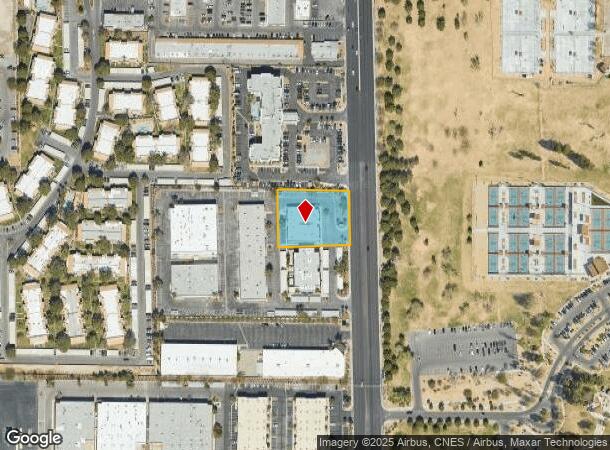  6615 S Eastern Ave, Las Vegas, NV Parcel Map