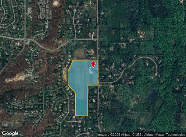  2287 Turk Hill Rd, Victor, NY Parcel Map