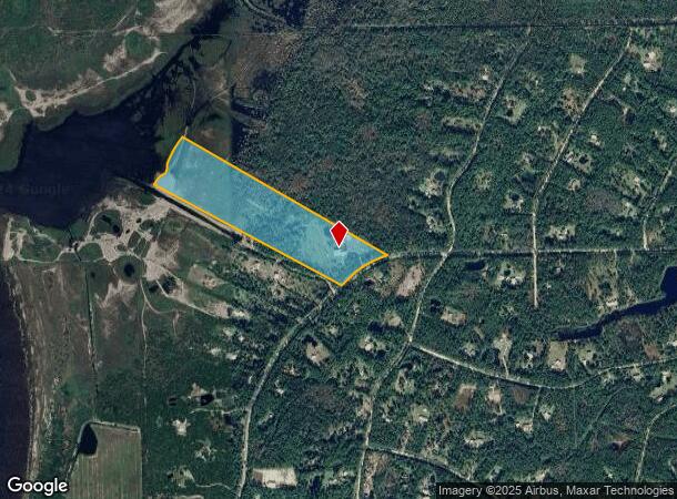  1200 Lake Harney Woods Blvd, Mims, FL Parcel Map