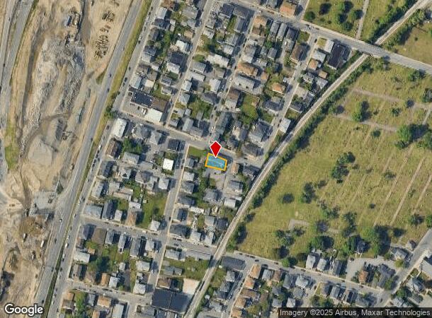  183 George St, Fall River, MA Parcel Map