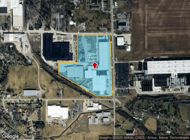 918 S Union St, Bryan, OH Parcel Map