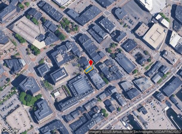 34 Exchange St, Portland, ME Parcel Map