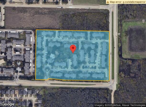  301 E Bardin Rd, Arlington, TX Parcel Map