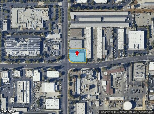  2735 Scott Blvd, Santa Clara, CA Parcel Map