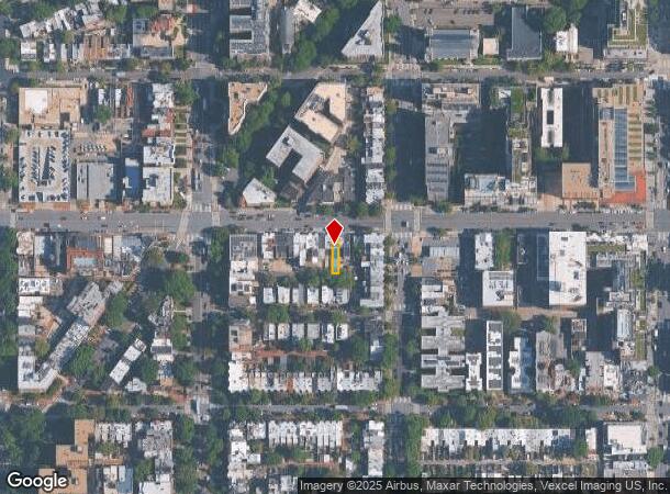  1512 U St Nw, Washington, DC Parcel Map