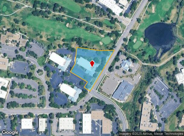  10 Inverness Dr E, Englewood, CO Parcel Map