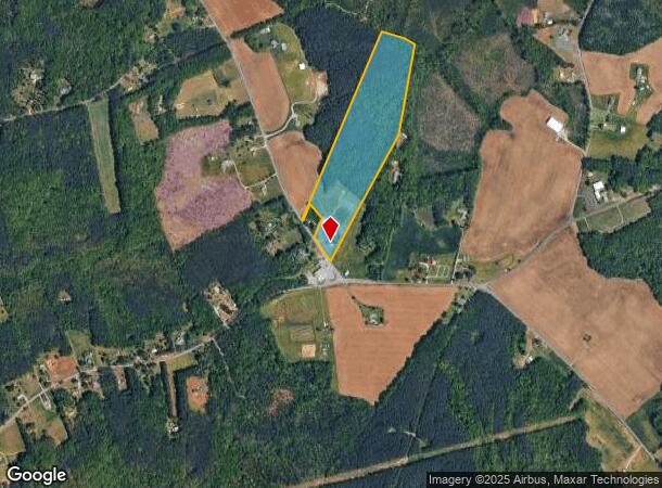 19249 Partlow Rd, Beaverdam, VA Parcel Map