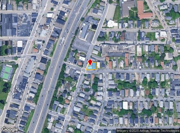  53 Ward St, Worcester, MA Parcel Map