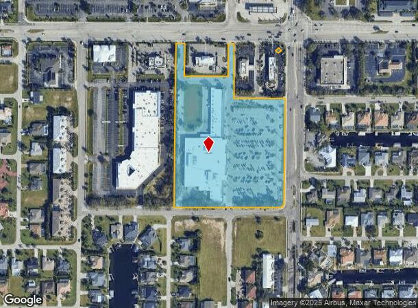  1616 Cape Coral Pky W, Cape Coral, FL Parcel Map