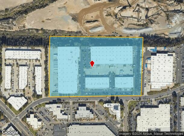  9020 Activity Rd, San Diego, CA Parcel Map