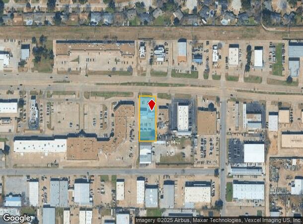  2340 W Pioneer Pky, Pantego, TX Parcel Map