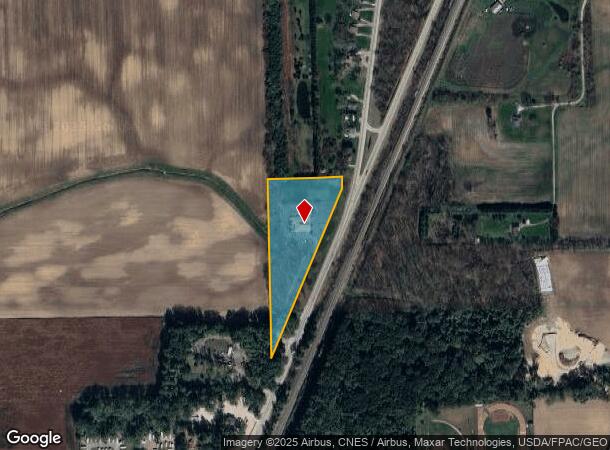 11191 Telegraph Rd, Erie, MI Parcel Map