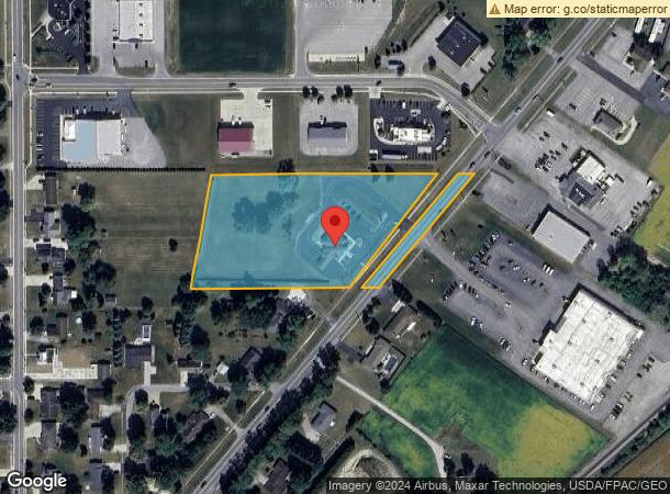  1381 N Perry St, Ottawa, OH Parcel Map