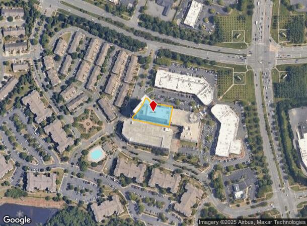  14819 Ballantyne Village Way, Charlotte, NC Parcel Map