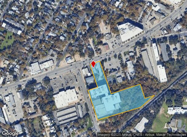 2043 S Lamar Blvd, Austin, TX Parcel Map