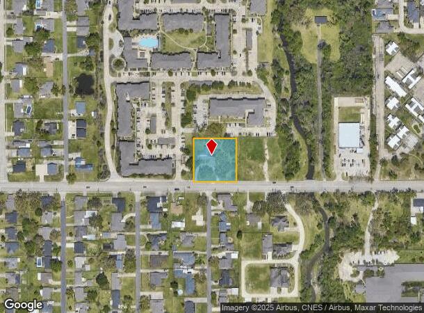 1310 W Mcneese St W, Lake Charles, LA Parcel Map