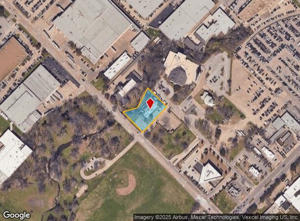  5922 Cedar Springs Rd, Dallas, TX Parcel Map