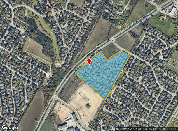  623 E Oxford Dr, Pflugerville, TX Parcel Map