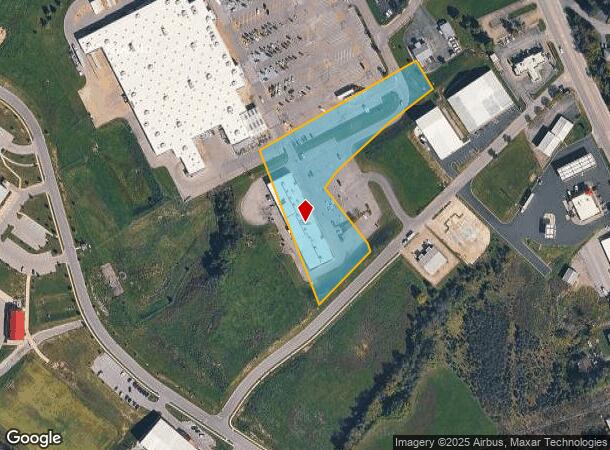 533 Commerce Dr, Harrodsburg, KY Parcel Map