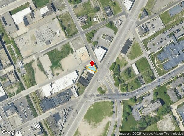  2055 Gratiot Ave, Detroit, MI Parcel Map