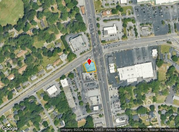  2350 E North St, Greenville, SC Parcel Map