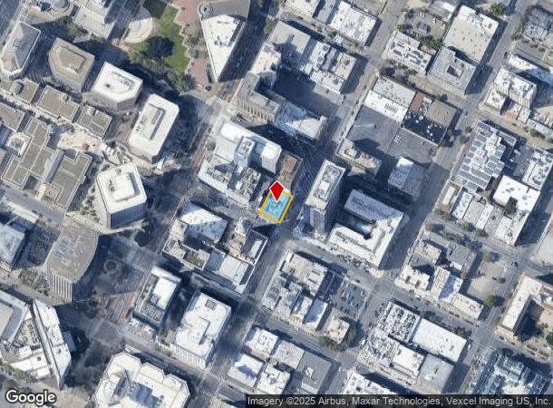  1305 Franklin St, Oakland, CA Parcel Map