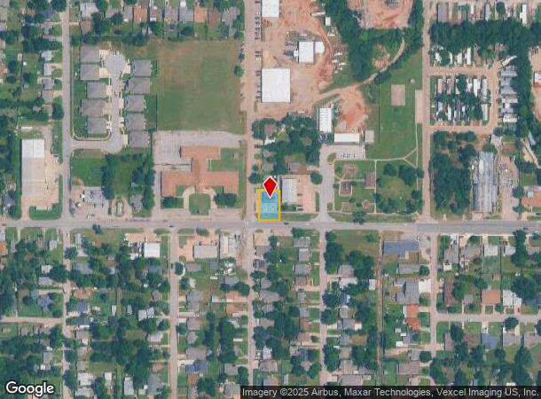  6707 Nw 50Th St, Bethany, OK Parcel Map
