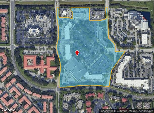  7060 W Palmetto Park Rd, Boca Raton, FL Parcel Map