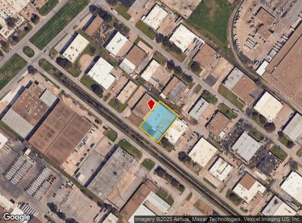  9106 Chancellor Row, Dallas, TX Parcel Map