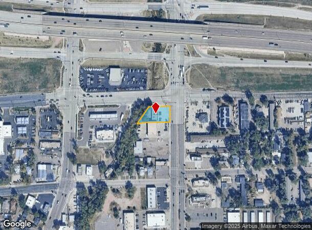 1406 S Nevada Ave, Colorado Springs, CO Parcel Map