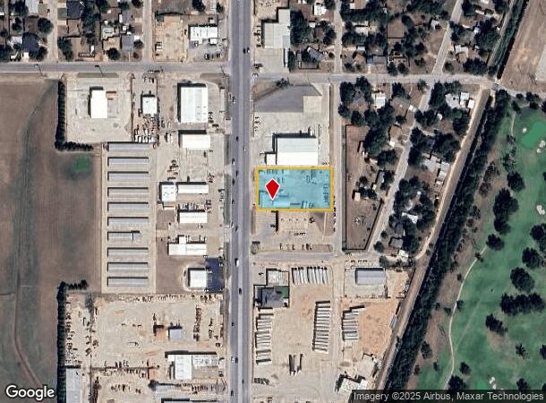  3201 S Treadaway Blvd, Abilene, TX Parcel Map