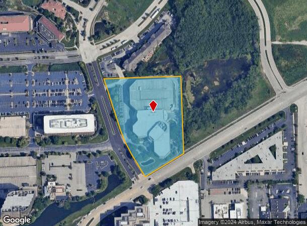  1 Renaissance Blvd, Oakbrook Terrace, IL Parcel Map