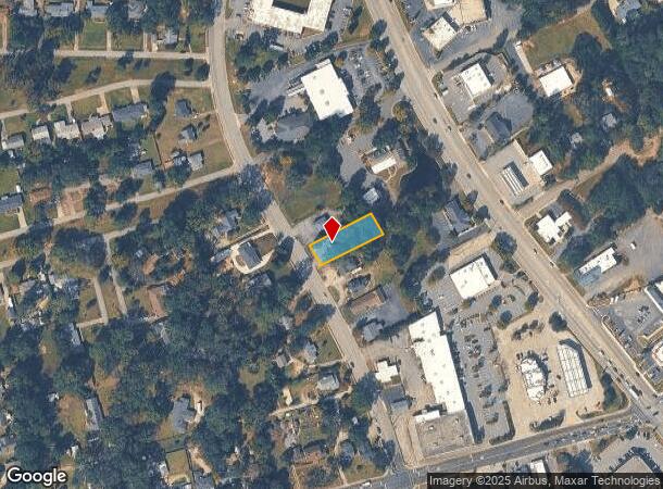  2814 E North Ave, Anderson, SC Parcel Map