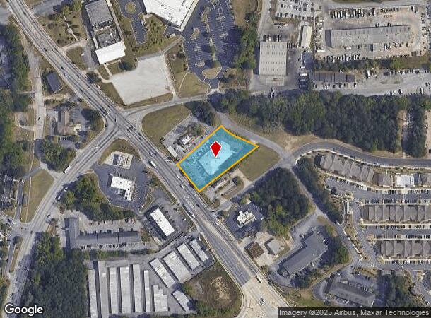  3660 Flat Shoals Rd, Decatur, GA Parcel Map