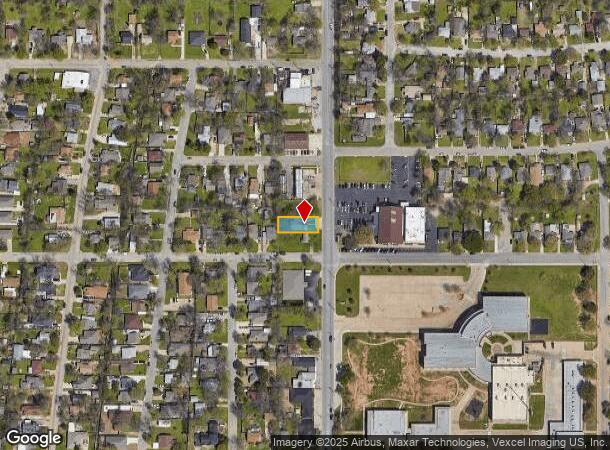  1203 Roberts Cut Off Rd, River Oaks, TX Parcel Map