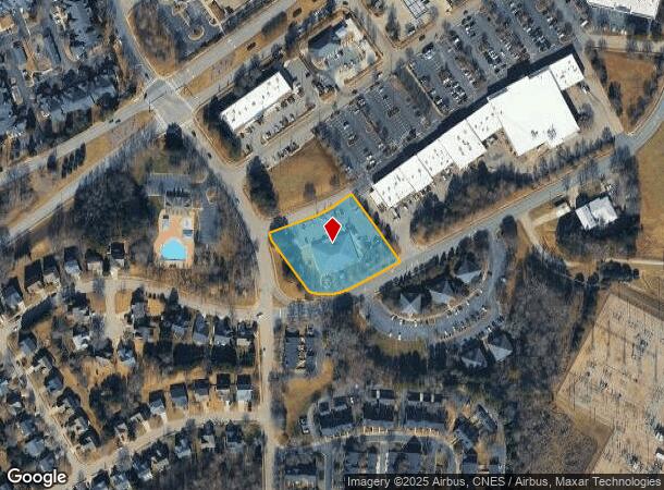 12600 Spruce Tree Way, Raleigh, NC Parcel Map