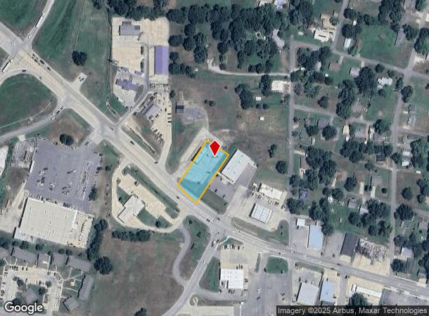 1105 W Gentry Ave, Checotah, OK Parcel Map