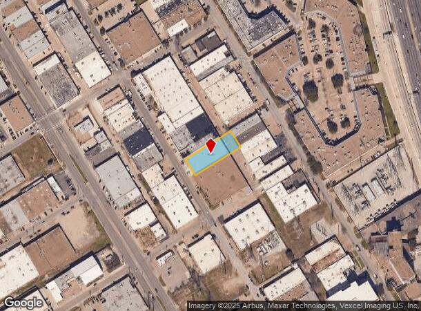  1018 Dragon St, Dallas, TX Parcel Map