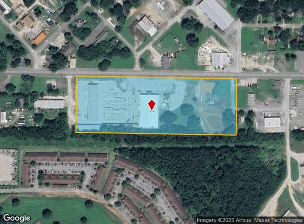 1010 2Nd St, Muscle Shoals, AL Parcel Map