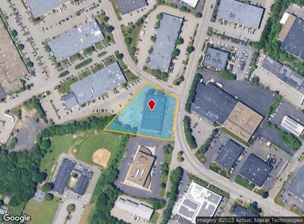  134 New Boston St, Woburn, MA Parcel Map
