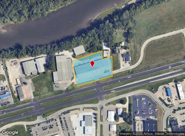 8075 E Us Highway 24, Manhattan, KS Parcel Map