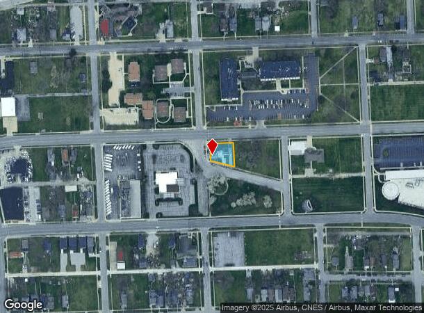 1005 Harmar St, Fort Wayne, IN Parcel Map