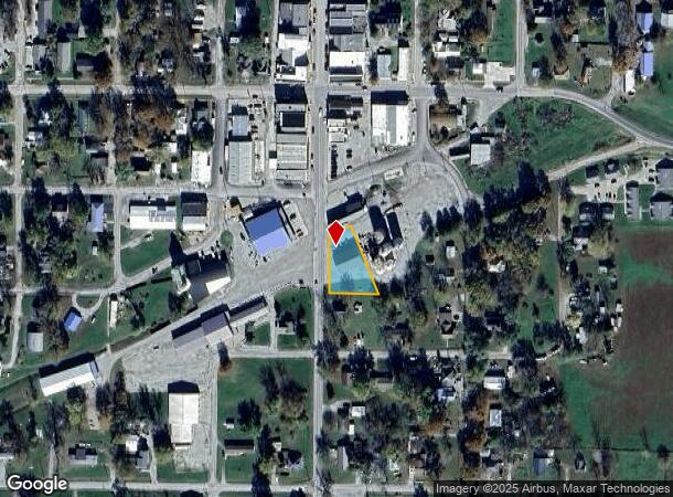 303 S Broadway St, Jamesport, MO Parcel Map