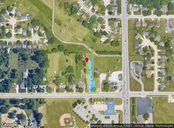  3760 Union St, Lafayette, IN Parcel Map