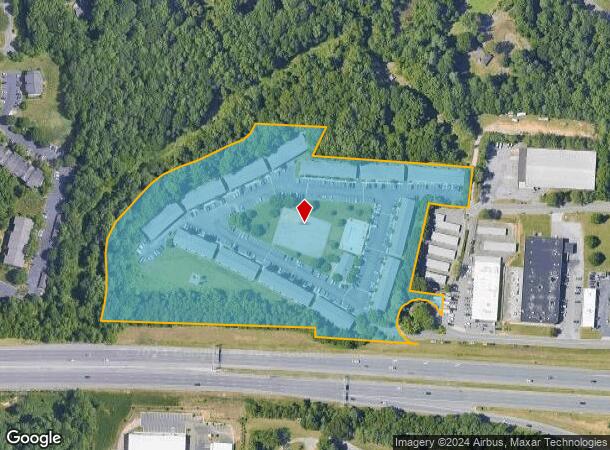  4825 Commercial Plaza St, Winston Salem, NC Parcel Map