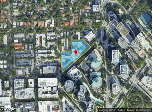 2835 Tigertail Ave, Miami, FL Parcel Map