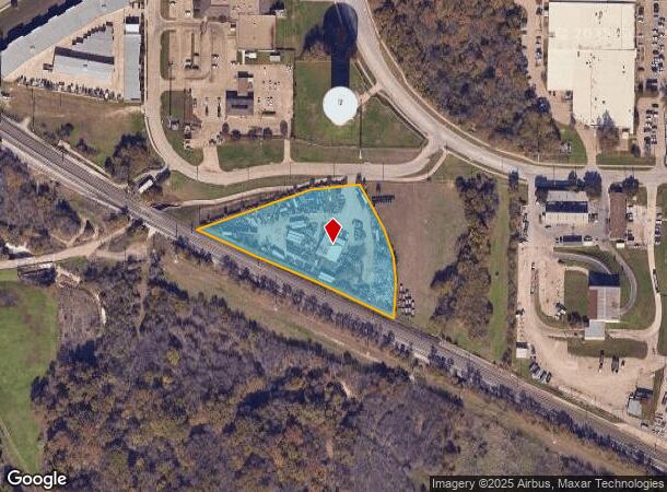  1340 Commerce St, Garland, TX Parcel Map