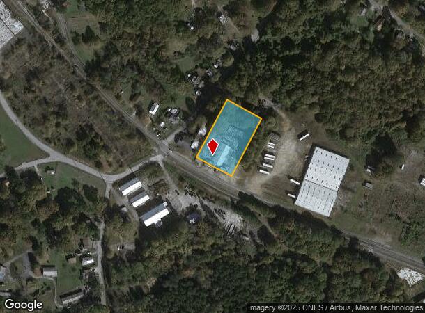  630 Elberton St, Toccoa, GA Parcel Map